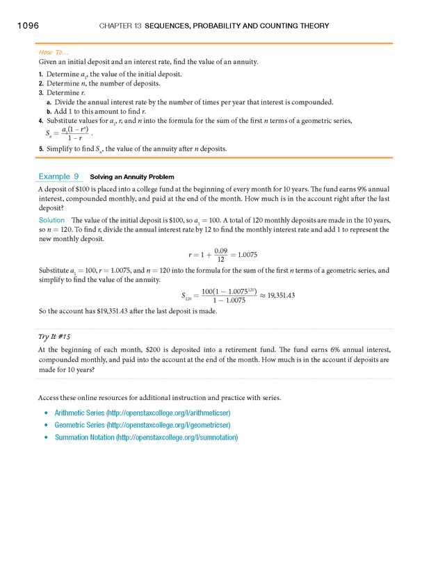 Algebra and Trigonometry - 